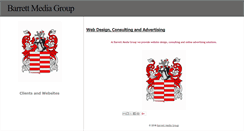 Desktop Screenshot of barrettmediagroup.com
